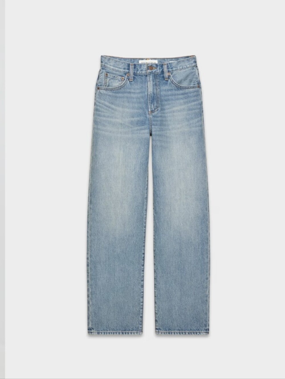 Denim Forum The '90s Marlo Hi-Rise Baggy Jean - 29